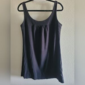 New York And Company Black Short Comfy Dress L